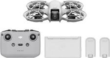 DJI Neo Fly More Combo Mini Drone with 4K UHD Camera with RC-N3 and 3 Batteries (Open box)