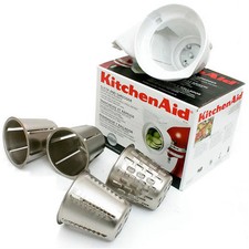 KitchenAid Rotor Slicer Shredder Stand Mixer Attachment RVSA Slice Fruits Vegeta