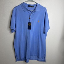 Polo Ralph Lauren Shirt Mens Size XL Blue Classic Fit Short Sleeve NWT