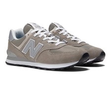 New Balance 574 Grey White ML574EVG Men's All Sizes (D Standard)