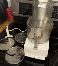 Cuisinart Pro Custom 11 DLC-8S 11 Cup Food Processor w/Accessories Tested/Works