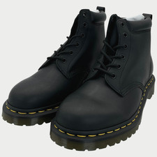 Dr. Martens 939 Ben Six-Eye Core Women's Size 7 Black Leather Boots NIB