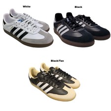 Adidas Men's Samba OG Low-Top Leather & Suede Lace-Up Shoes, B75806