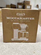 Technivorm Moccamaster KBGV Select 53941 Polished Silver Coffee Maker Never Used (Open box)