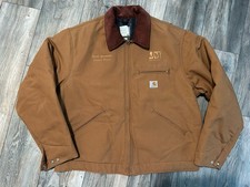 Carhartt Detroit Blanket Lined Vintage USA Jacket Men’s Xl Brown New
