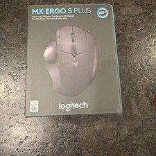 Logitech MX ERGO S PLUS Wireless Ergonomic Trackball Mouse