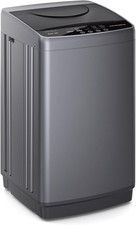 Compact Washer for Dorm,Fully Automatic Portable Washing Machine w/10 Wash Cycle