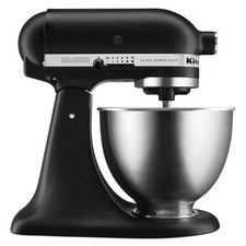 KitchenAid Ultra Power Plus 4.5qt Tilt-Head Stand Mixer - Matte Black KSM96: (Open box)
