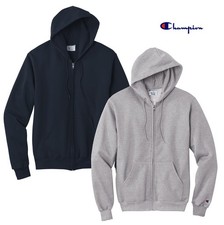Champion Men's Hoodie Eco Fleece Full Zip Hoodie S800 - Size Small