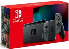 Nintendo Switch Gray Joy Cons 32GB Gaming Console + 2DAY Ship ✈️ + 1YR Warnty (Certified Refurbished)