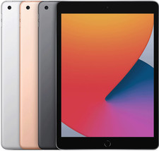 Apple iPad 8th Gen 16GB 32GB 64GB 128GB WiFi Cellular (Excellent) (Excellent - Refurbished)