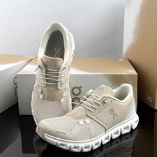 ON Cloud 6 Women's Running Shoes Pearl/White US Sizes 6-9.5 Sneakers