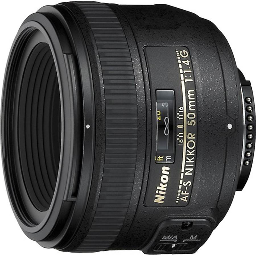 Nikon AF-S Nikkor 50mm f/1.4G Standard prime lens for Nikon SLR cameras