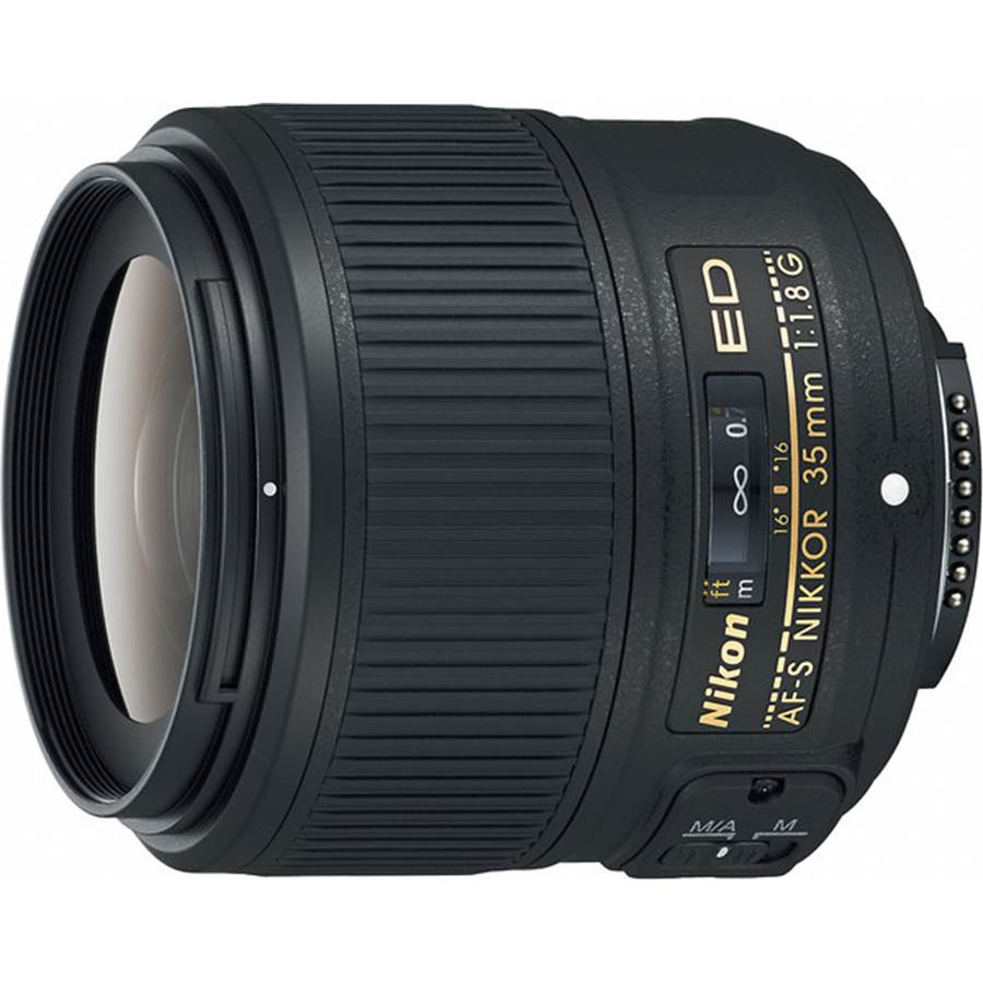 Nikon AF-S Nikkor 35mm f/1.8G ED Wide-angle prime lens for Nikon SLR cameras