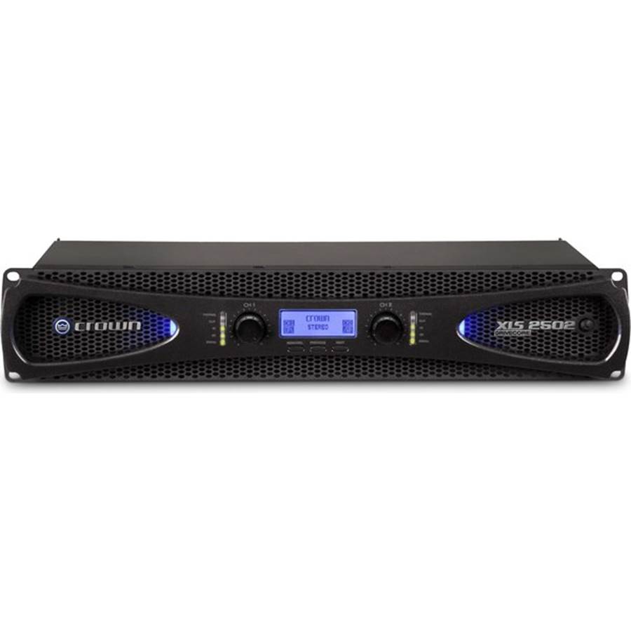 Crown XLS 2502 DriveCore(tm) 2 Series power amplifier - 440W x 2 at 8 ohms, 2,400W x 1 at 4 ohms bridged