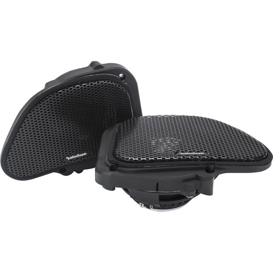Rockford Fosgate TMS6RG Power Series 6-1/2" full-range fairing speakers for 1998-2013 Harley-Davidson Road Glide motorcycles