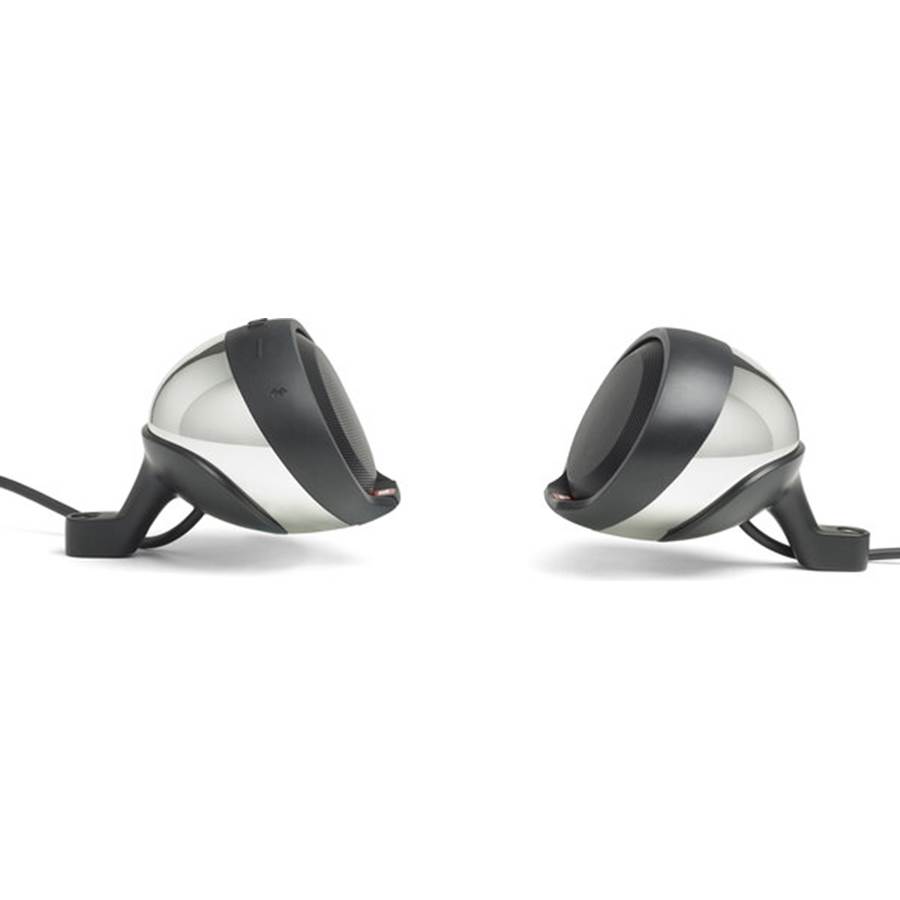 JBL Cruise Handlebar-mount Bluetooth speaker pods for motorcycles and scooters - Chrome
