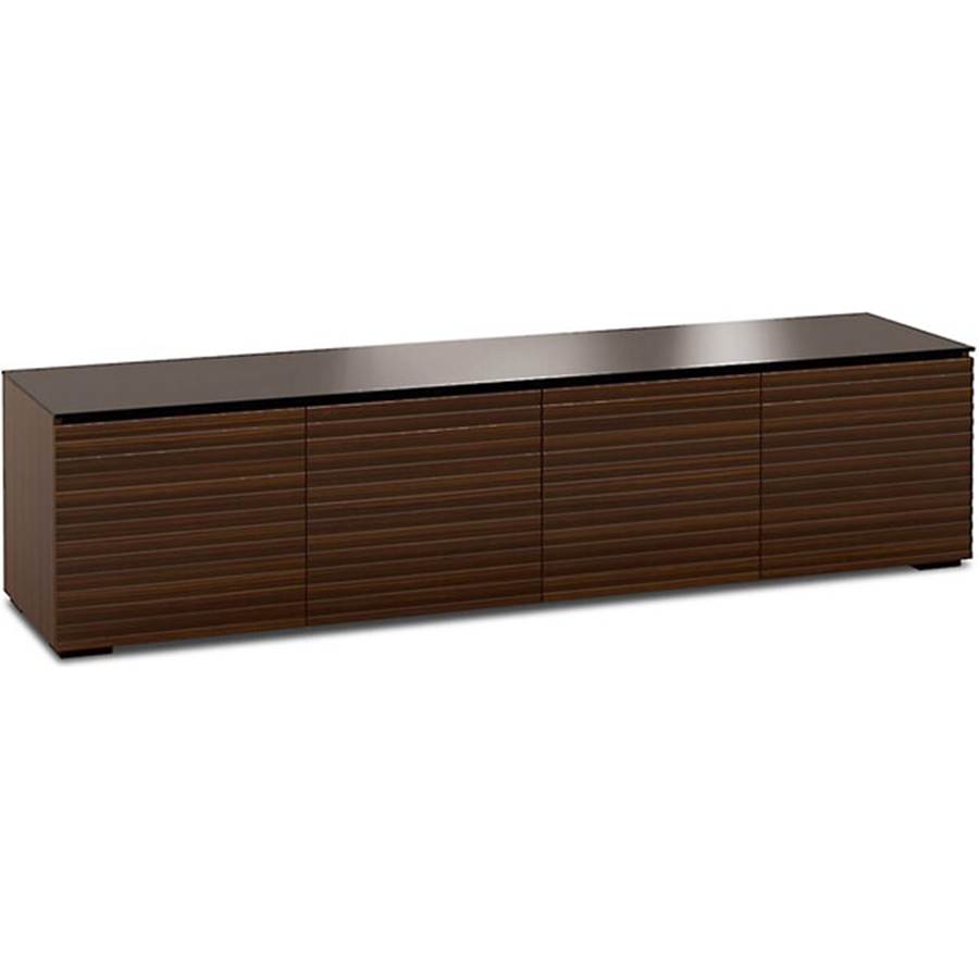 Salamander Designs Chameleon Collection Zurich 247 A/V cabinet for TVs up to 90" - Linear Textured Opium Brown