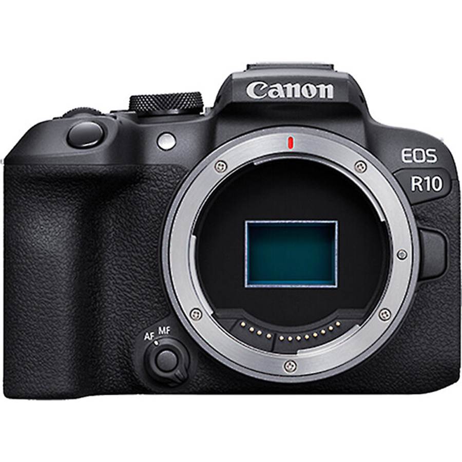 Canon EOS R10 (no lens included) 24.2-megapixel APS-C sensor mirrorless camera with Wi-Fi and Bluetooth