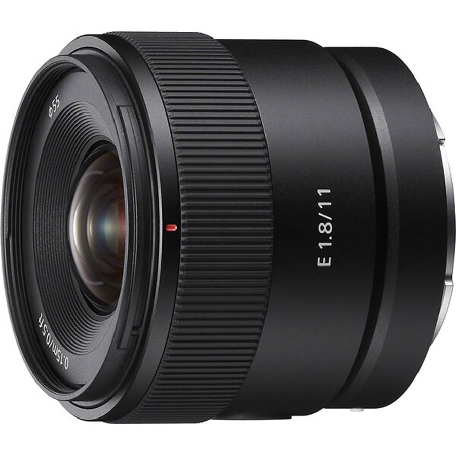 Sony SEL11F18 11mm f/1.8 Ultra-wide-angle prime lens for APS-C sensor Sony E-mount mirrorless cameras