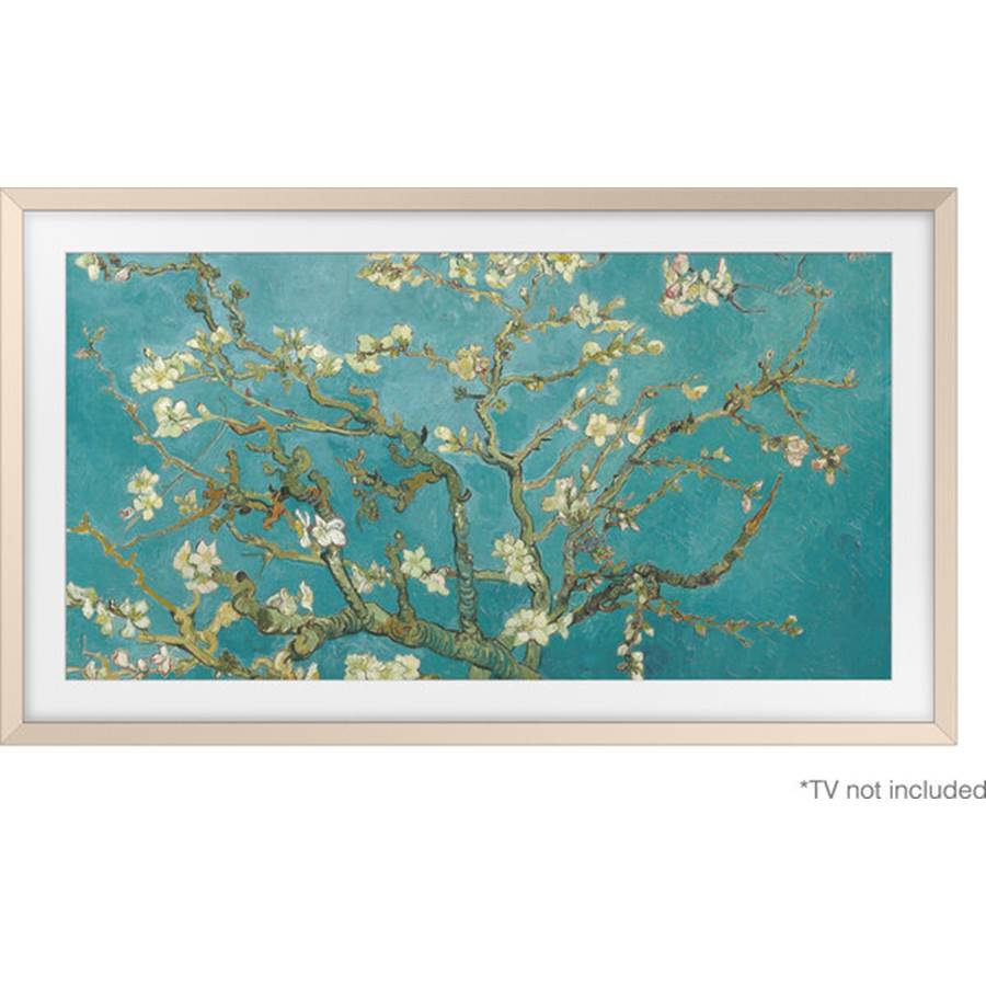 Samsung 32" The Frame Customizable Bezel (Beveled) Fits 32" Samsung QN32LS03C "The Frame" TV - Sand Gold