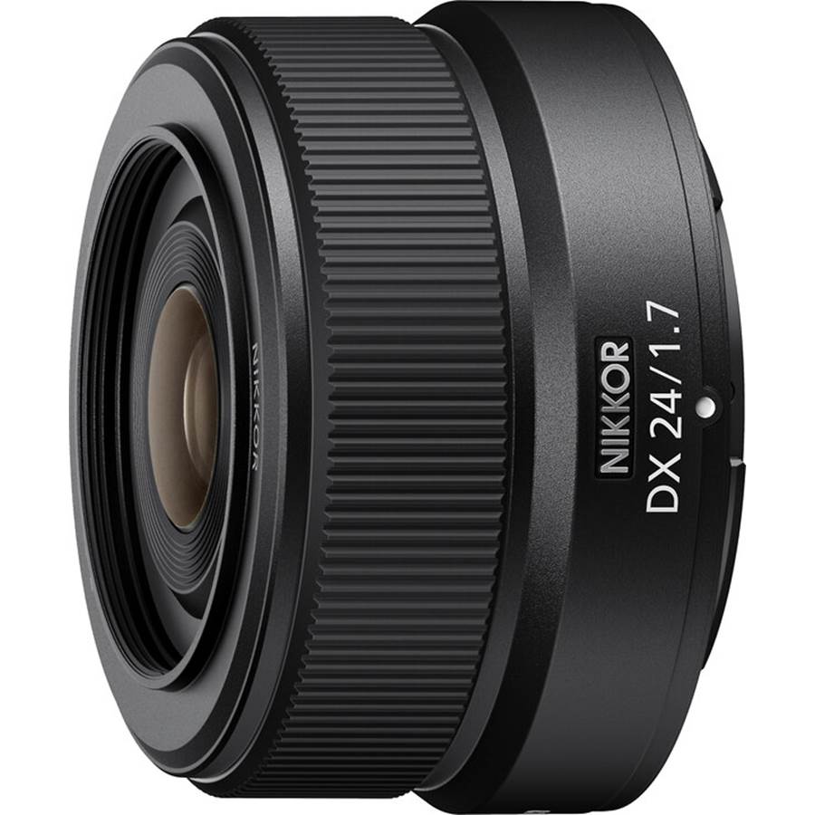 Nikon NIKKOR Z DX 24mm f/1.7 Standard prime lens for Nikon Z-mount APS-C mirrorless cameras