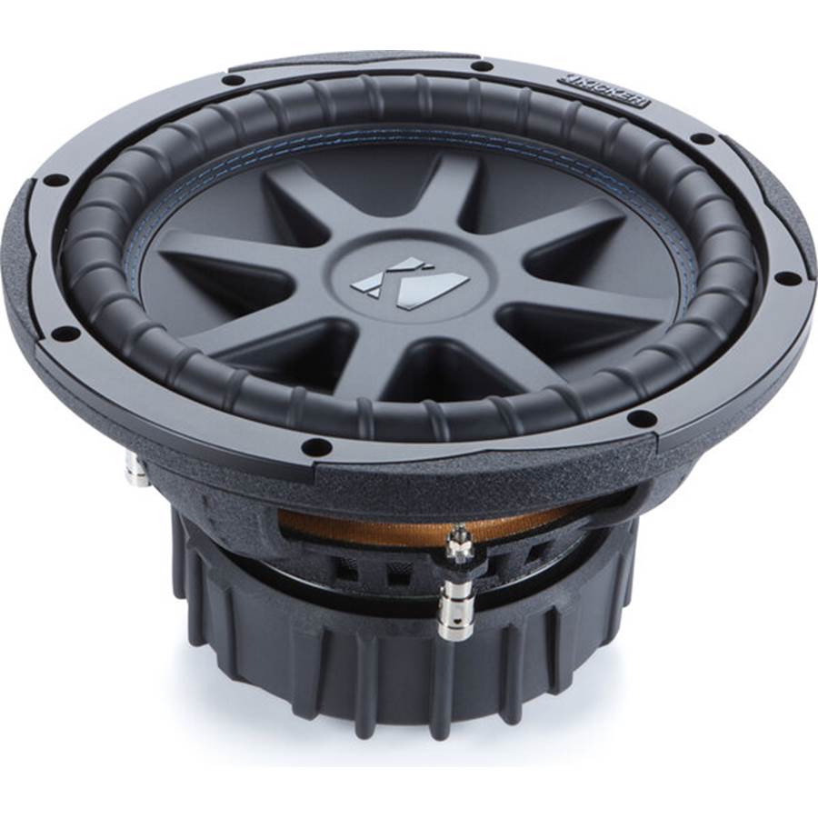 Kicker 50CVX104 CompVX Series 10" subwoofer with dual 4-ohm voice coils