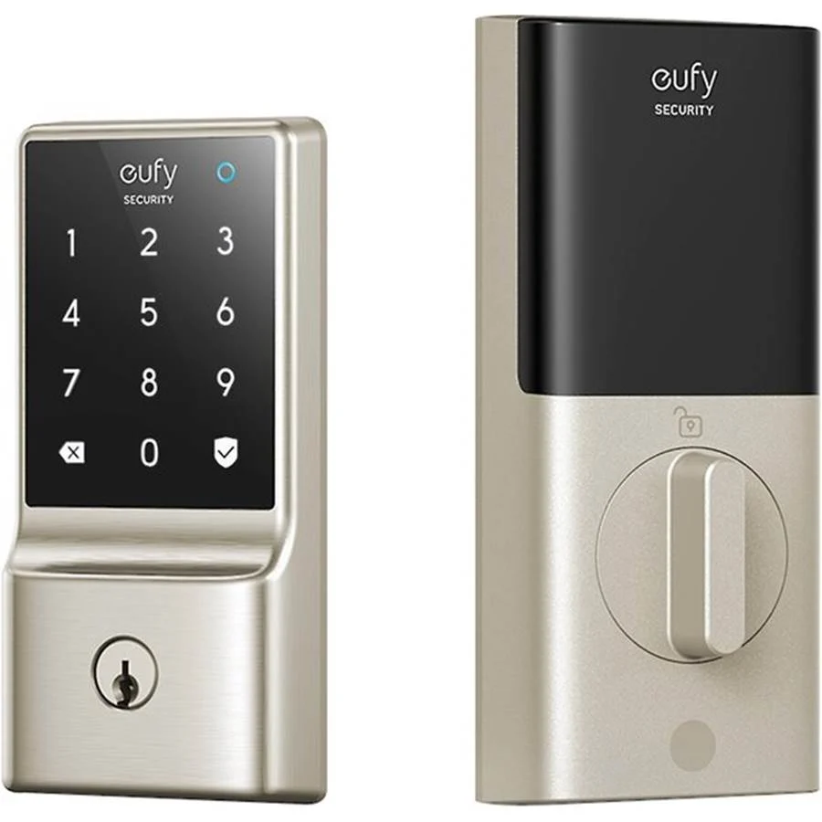 eufy by Anker Smart Lock C210 Smart lock with Wi-Fi and Bluetooth - Satin nickel