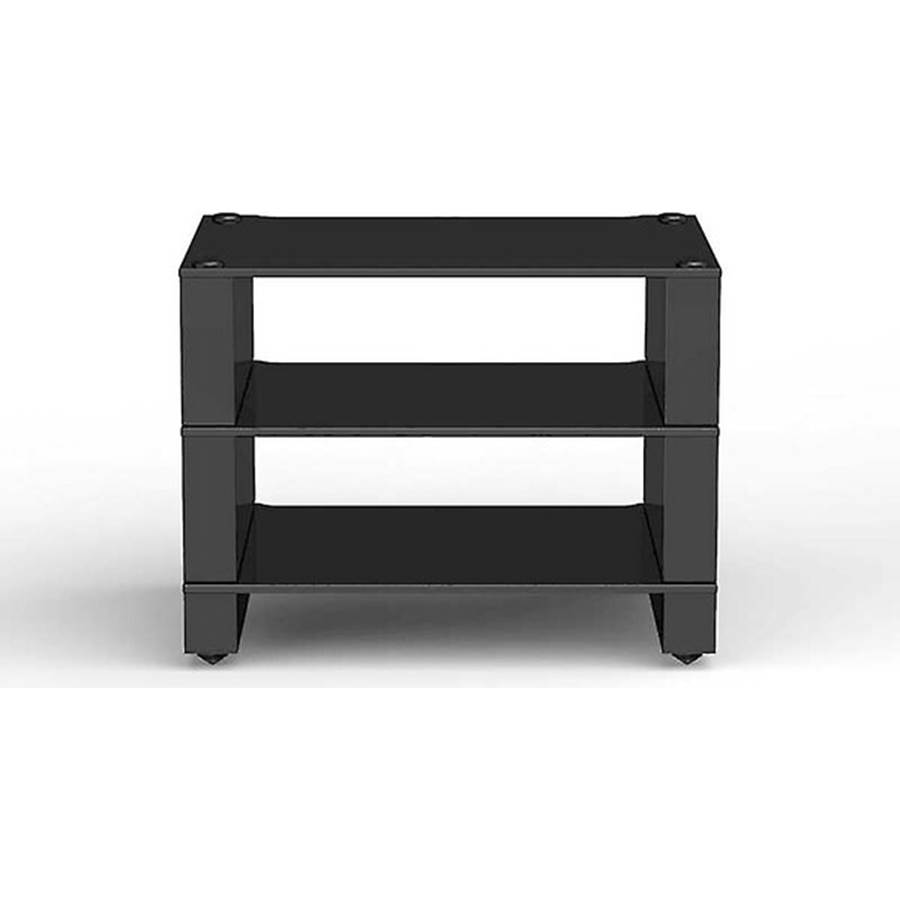 Blok Stax 2G 3-Shelf Collection Modular audio stand - Black Glass/High Gloss Black