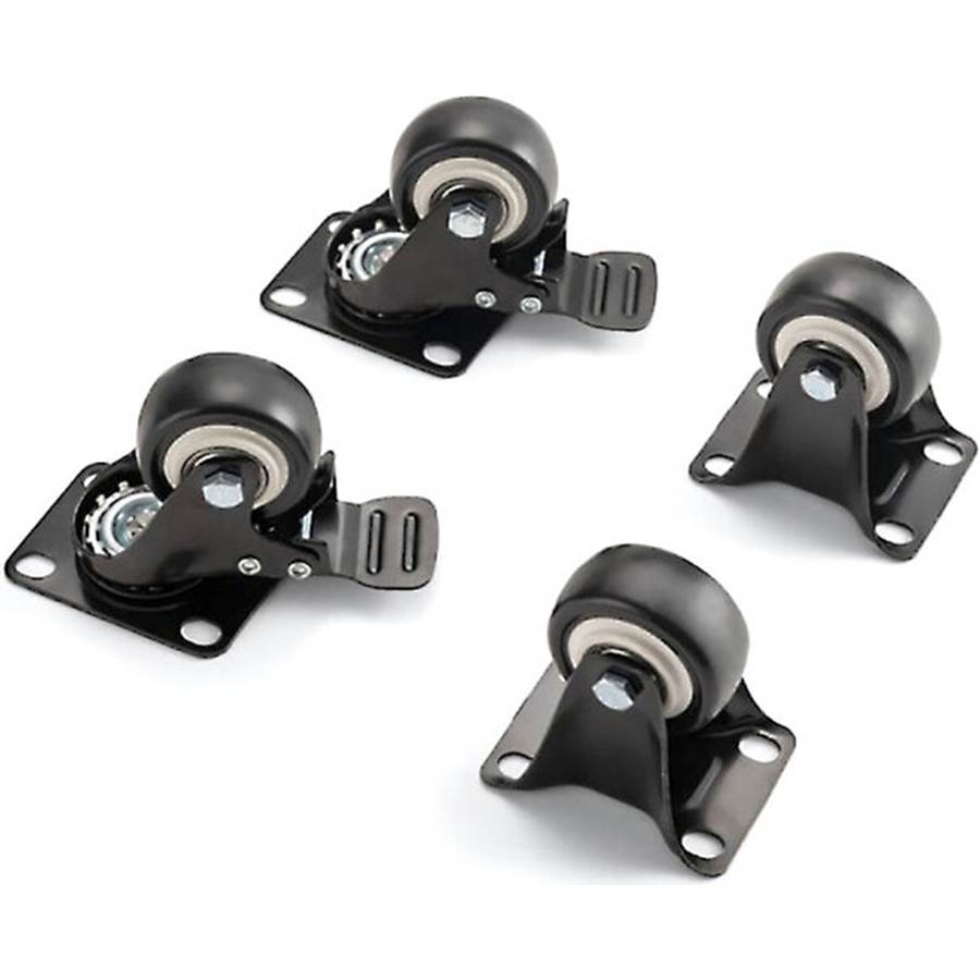 On-Stage RKD1000C Set of four steel casters for On-Stage RKD equipment racks