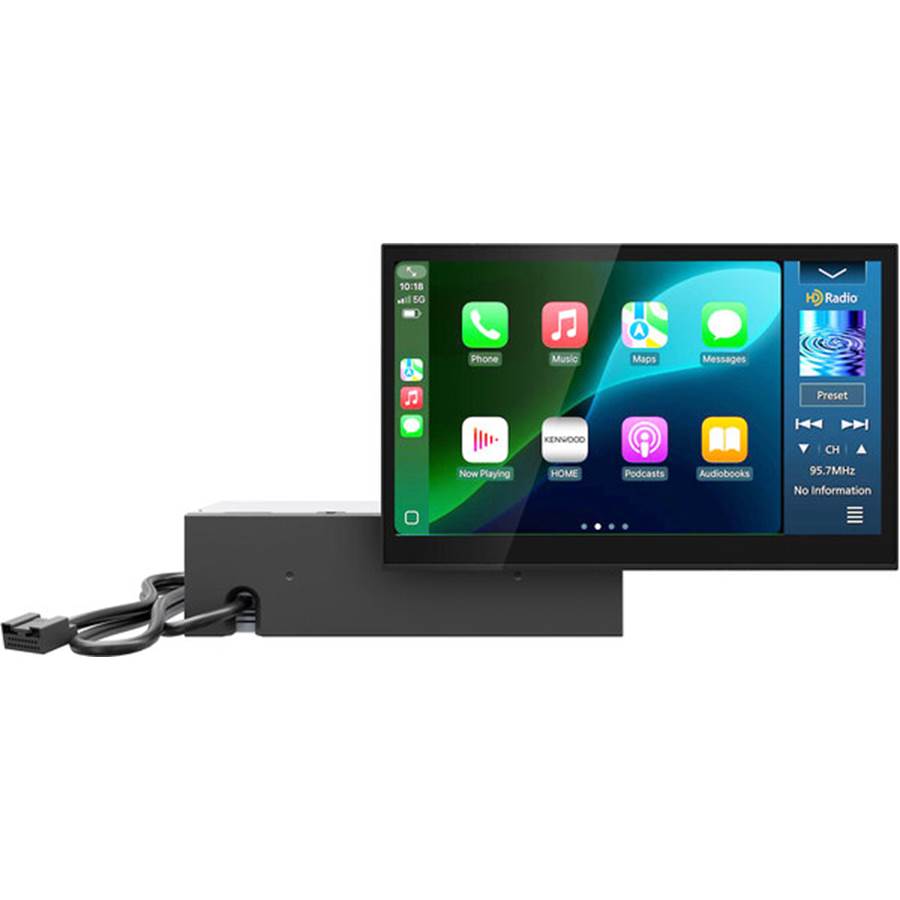 Kenwood Excelon DAX800XR Direct Replacement digital multimedia receiver with 8" touchscreen display