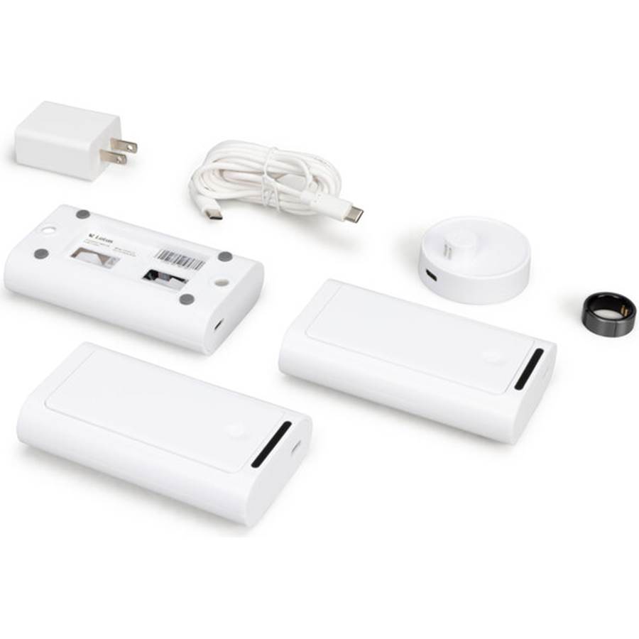 Lotus Kit (1 Ring + 3 Switch Covers) Wearable ring remote for on/off control of rocker-style wall switches and Samsung TVs - Size 12