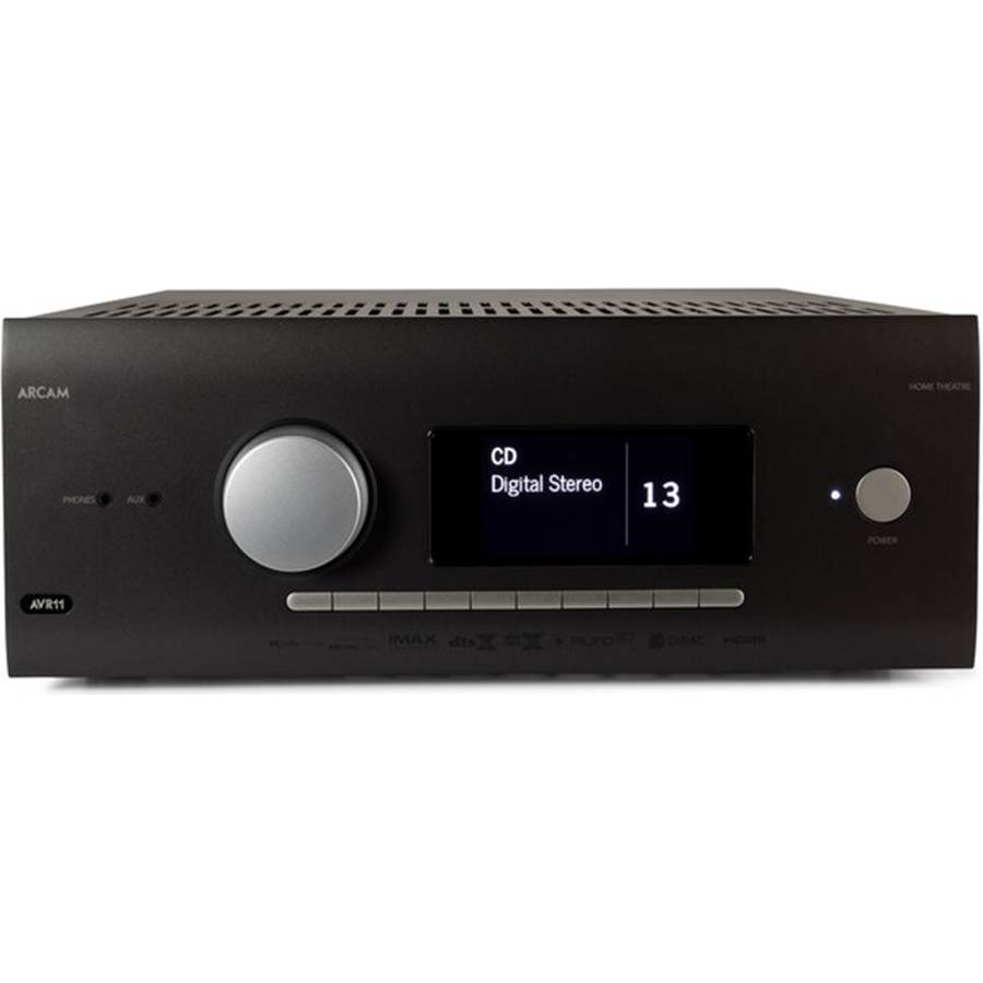 ARCAM AVR11 7.2-channel home theater receiver with Bluetooth, Google Cast, and Apple AirPlay 2