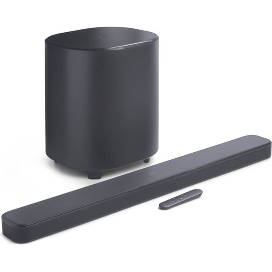 JBL Bar 500MK2 Powered 5.1-channel Dolby Atmos sound bar/subwoofer system with Wi-Fi and Bluetooth