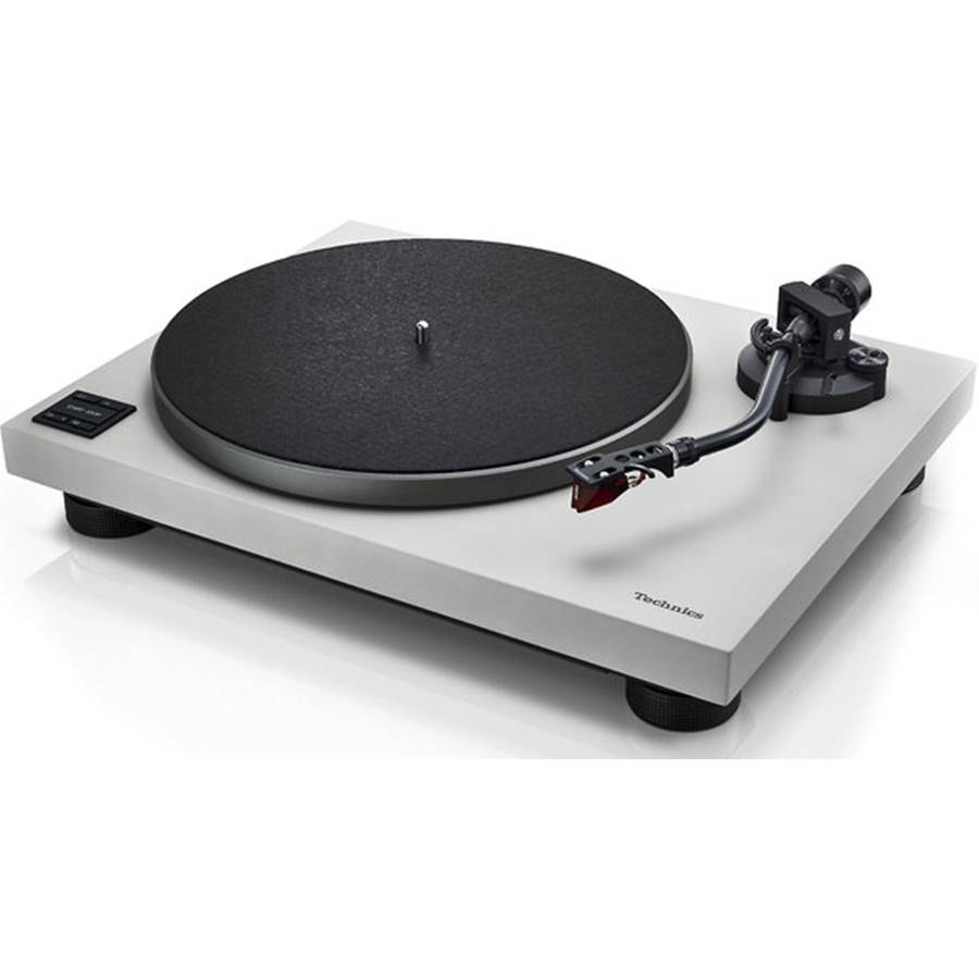 Technics SL-50C Manual direct-drive turntable with built-in phono preamp - Light gray