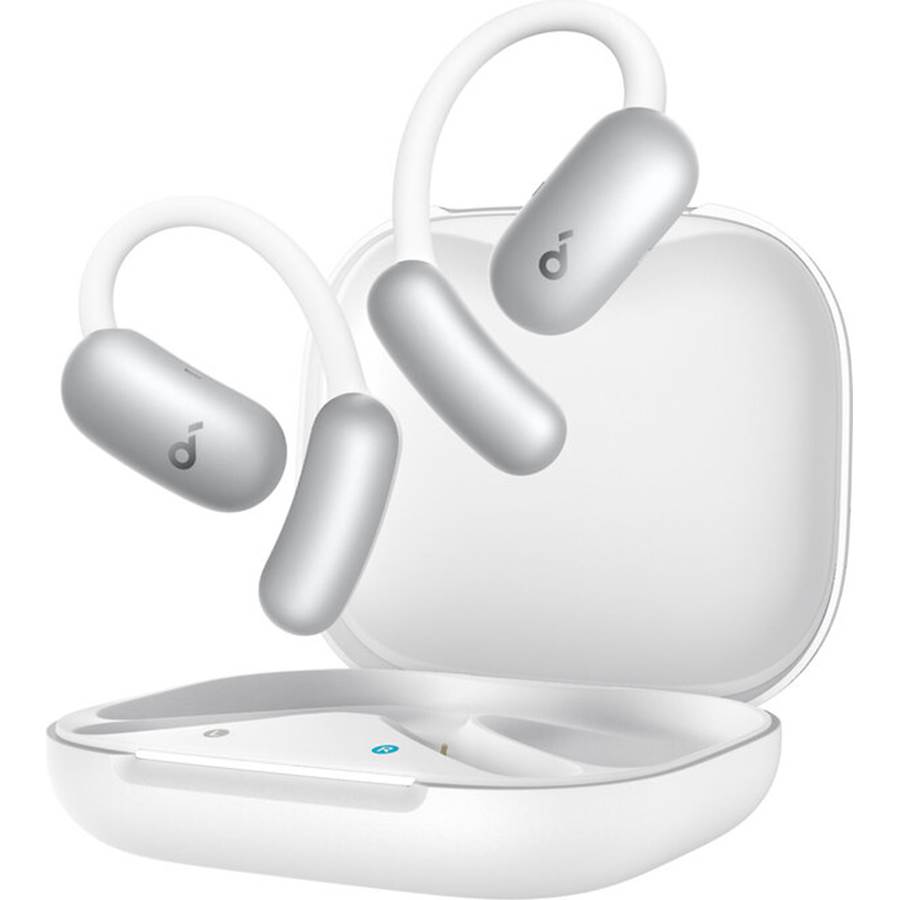 Anker Soundcore AeroFit 2 (with AI Translation) Wireless open-ear earbuds with adjustable ear hooks - White