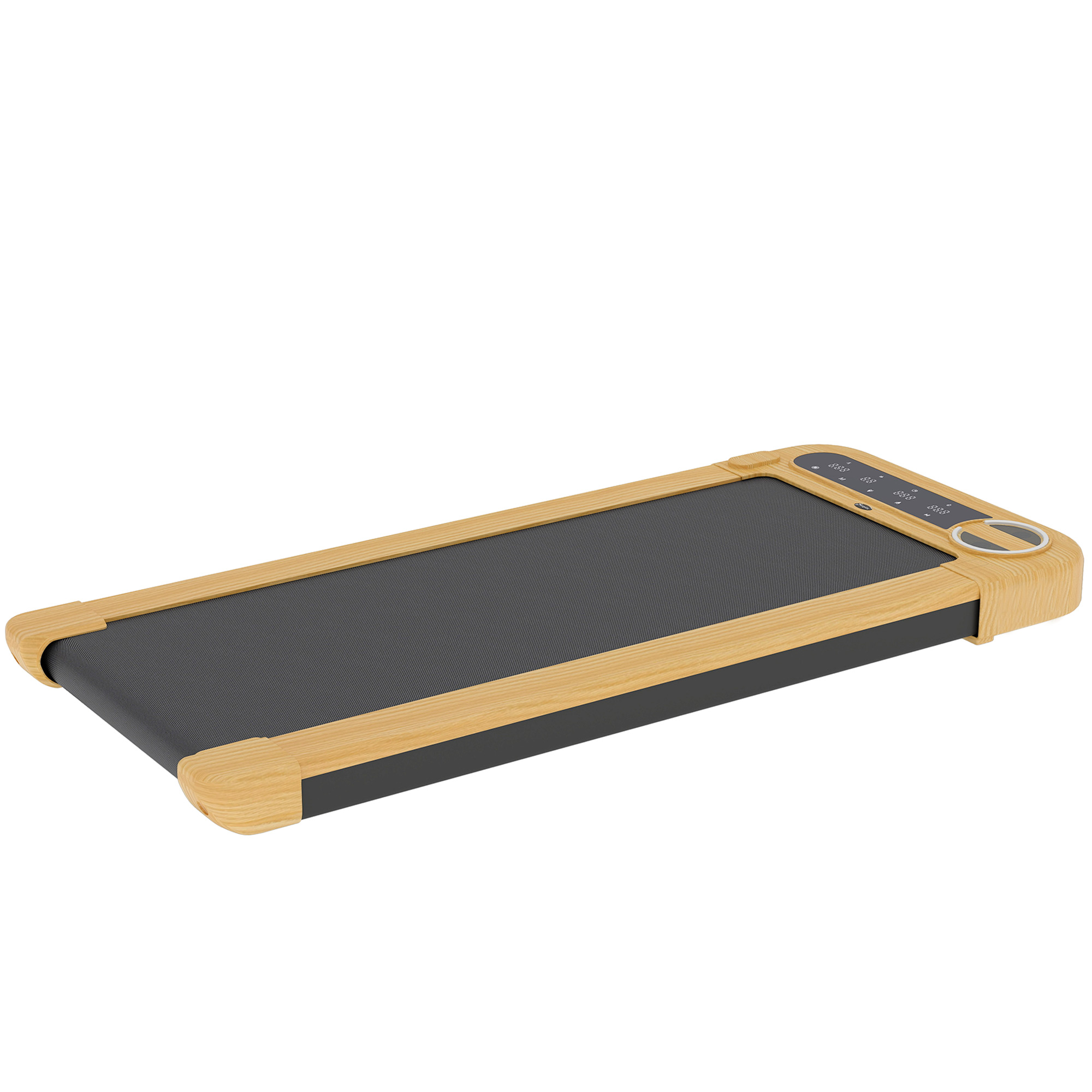 Soozier Walking Pad, Under Desk Treadmill with 17" x 43" Wide Belt, Remote Control, Bluetooth Speaker, Wheels and LED Display