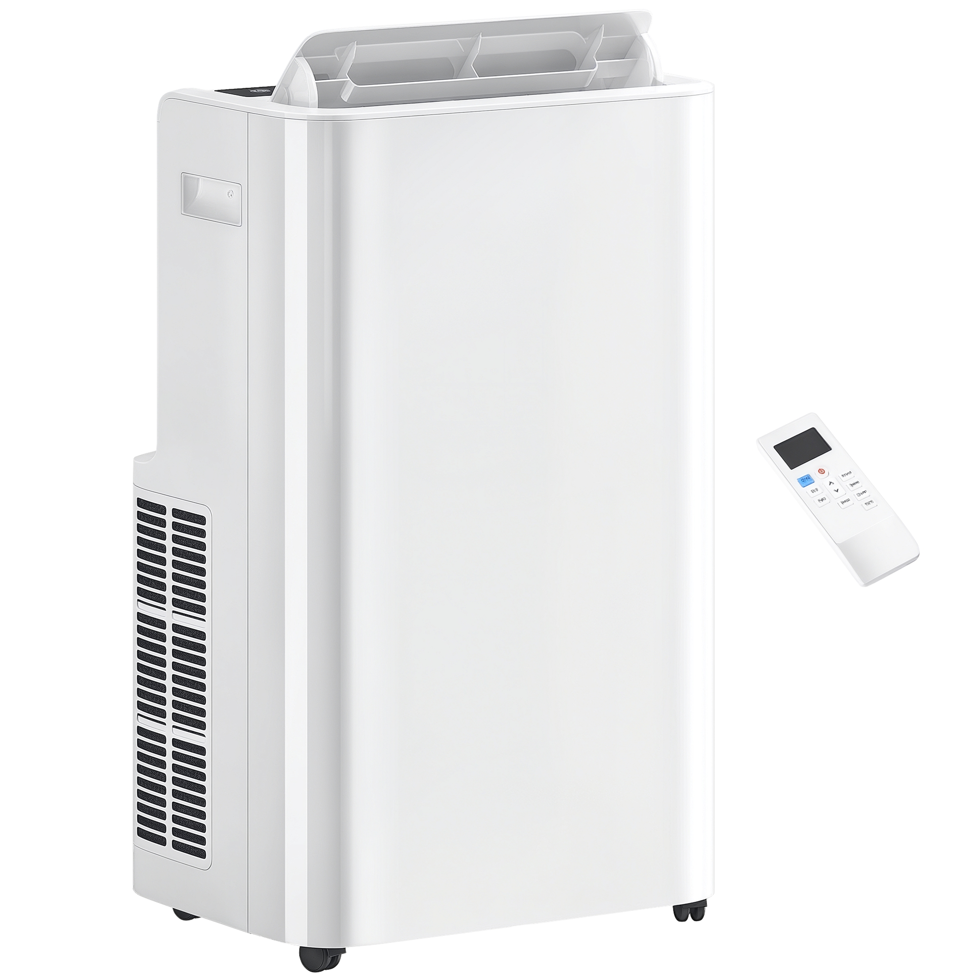HOMCOM 12000 BTU Portable Air Conditioner with Remote Control, Free Standing AC Unit with Built-in Cool, Dehumidifier, Fan Modes for Room Up to 550 Sq
