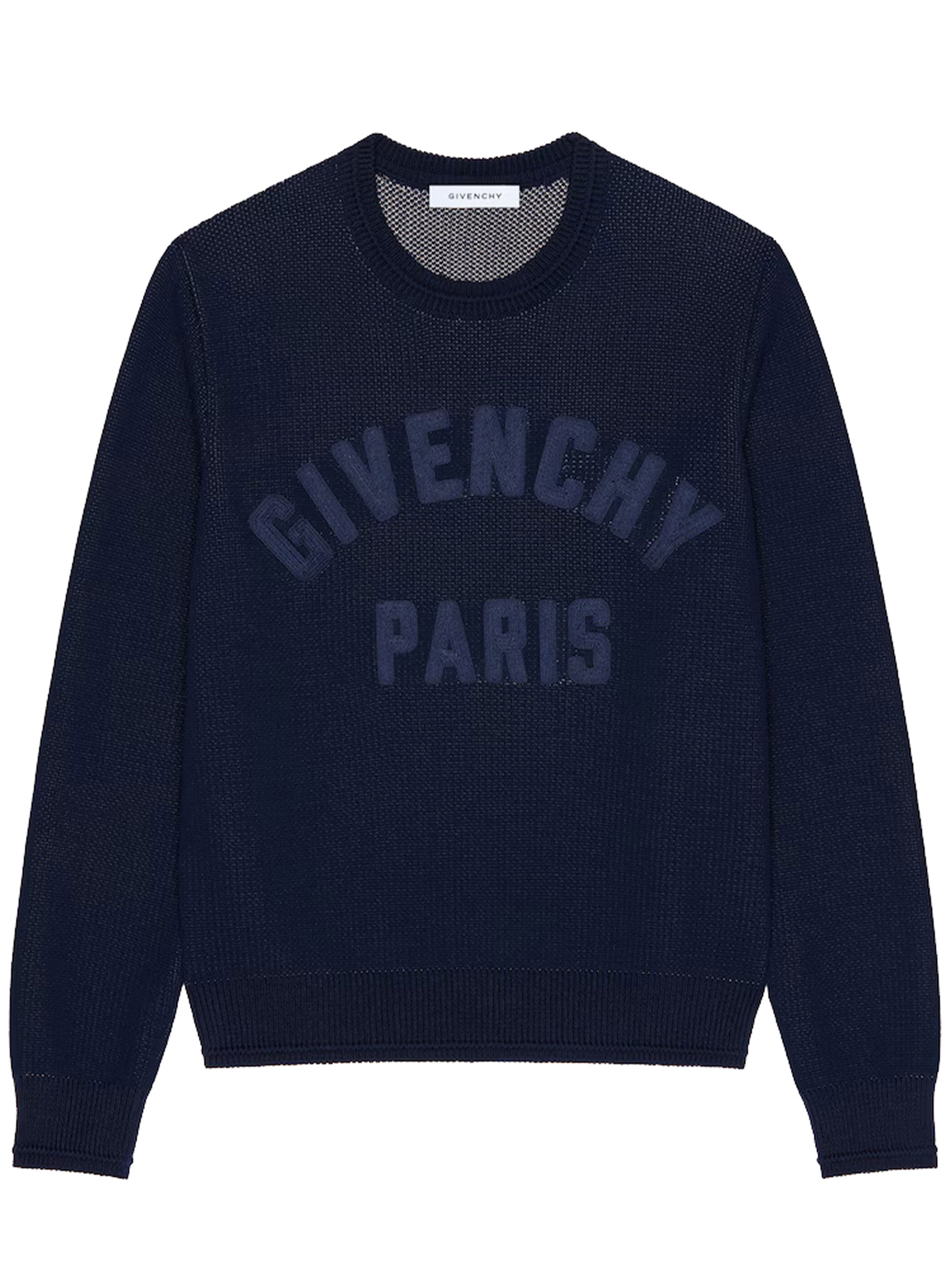 GIVENCHY Crewneck Sweater Ottoman Detail