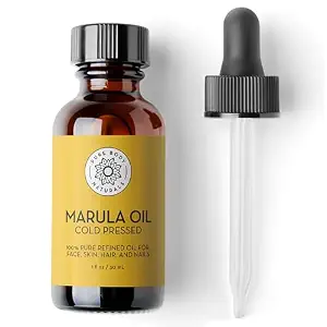 Pure Body Naturals Marula Facial Oil, 1 Fluid Ounce - Cold-pressed, Refined Luxury Beauty Oil for Face and Hair - Vegan, Gluten-free and 100% Natural