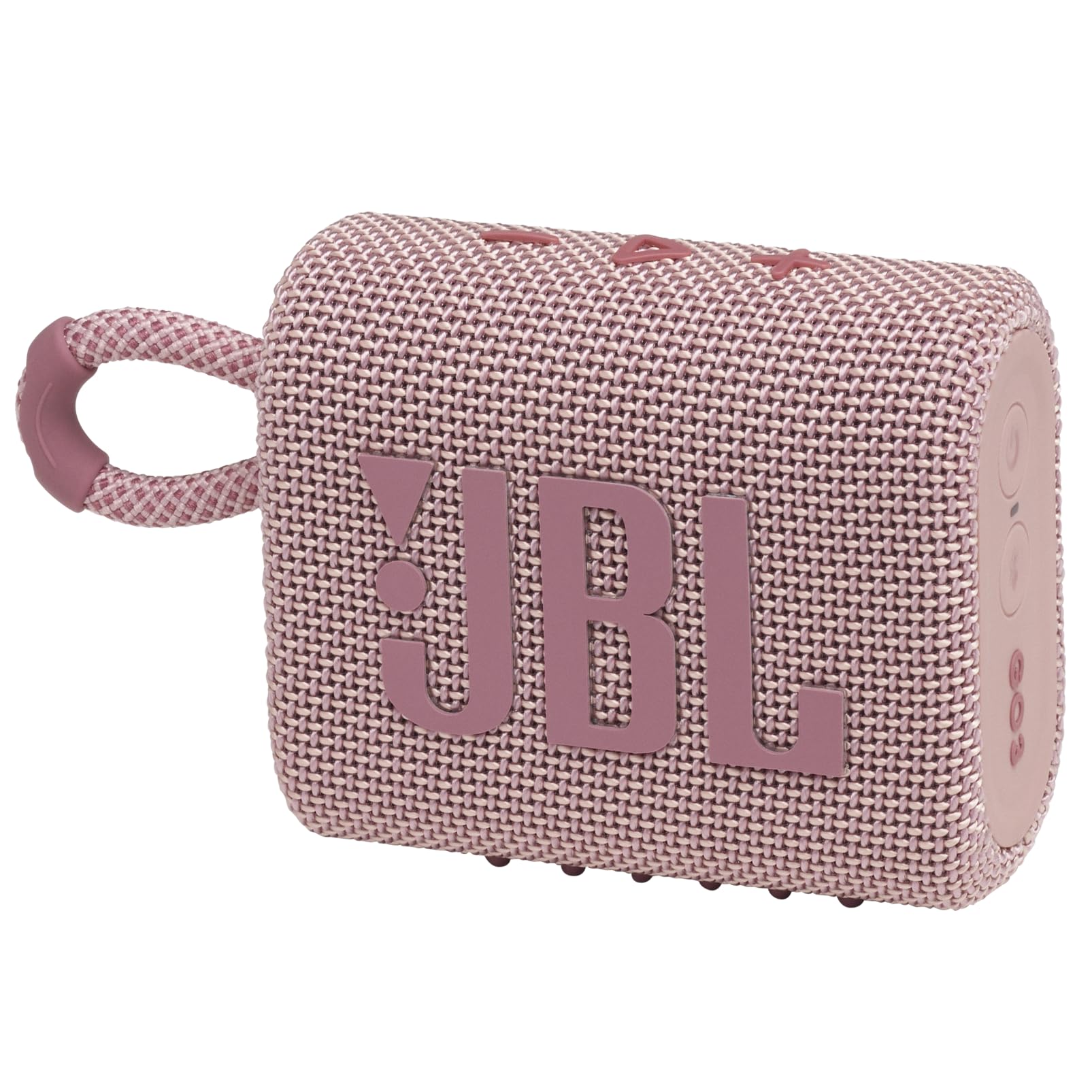 JBL Go 3 - Portable Mini Bluetooth Speaker, big audio and punchy bass, IP67 waterproof and dustproof, 5 hours of playtime, speaker for home, outdoor and travel (Pink)