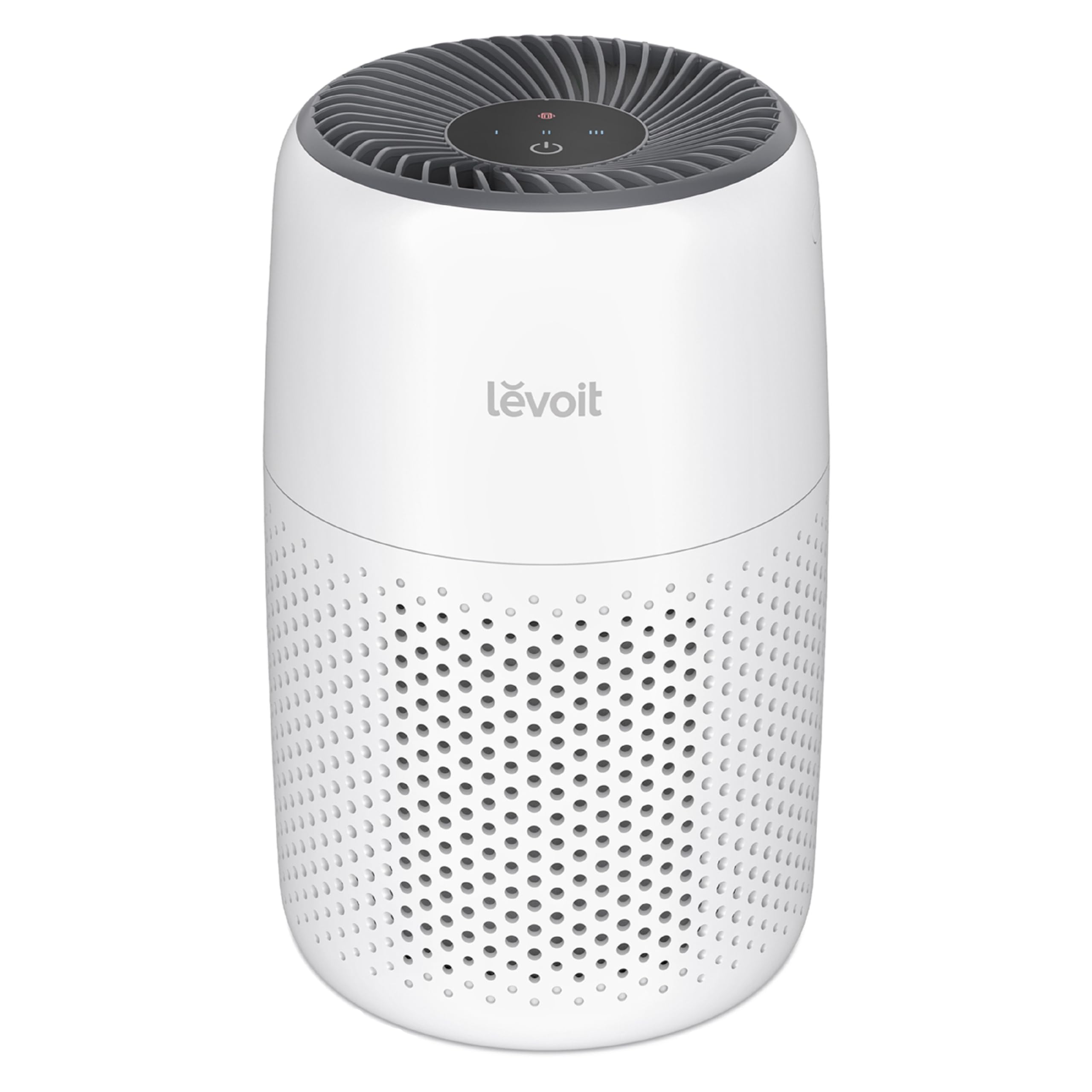 LEVOIT Air Purifiers for Bedroom Home Dorm, AHAM VERIFIDE, 3-in-1 Filter Cleaner With Aroma Pad, Filters Smoke, Allergens, Pet Dander, Odor, Dust, Office, Desktop, Core Mini-P, White