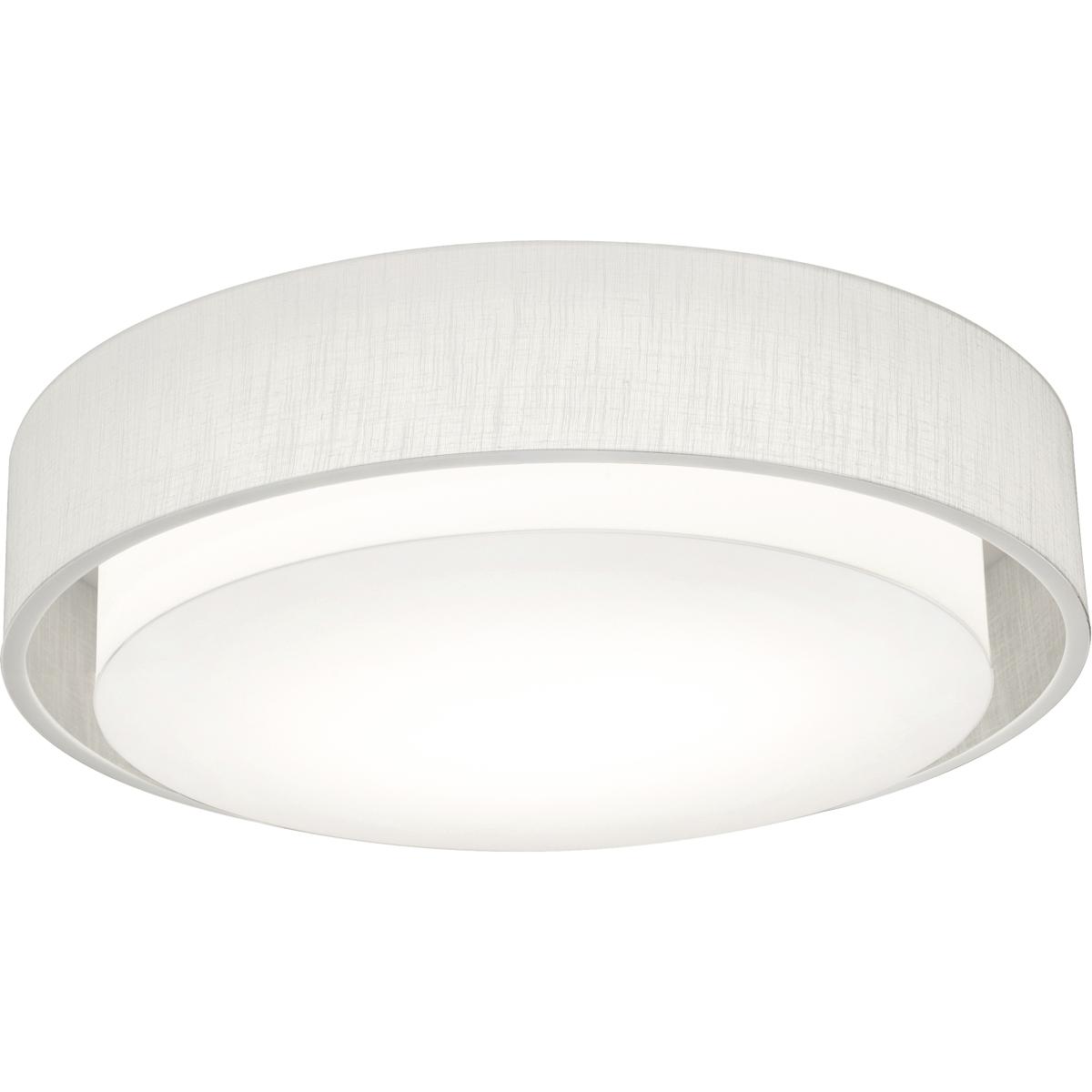 AFX SAF2332MB-LW Sanibel 3 Light 23.25 inch Linen White Flush Mount Ceiling Light