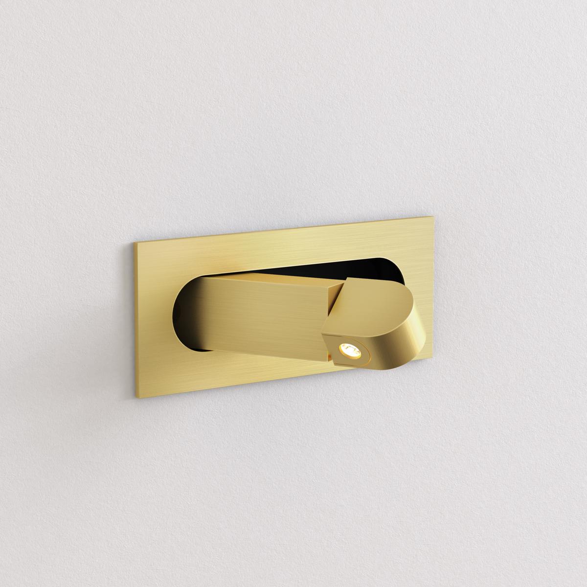 Astro 1323009 Digit 2.68 inch Matte Gold Interior Reading Light Wall Light