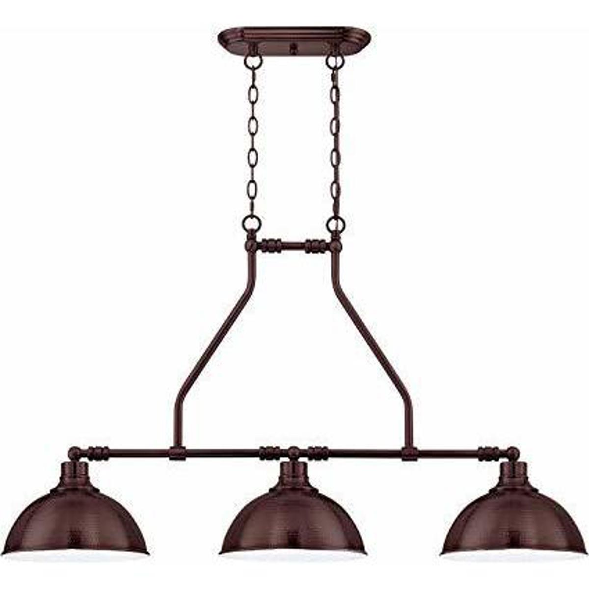 Craftmade 35973-ABZ Timarron 3 Light 42.5 inch Aged Bronze Brushed Island Light Ceiling Light