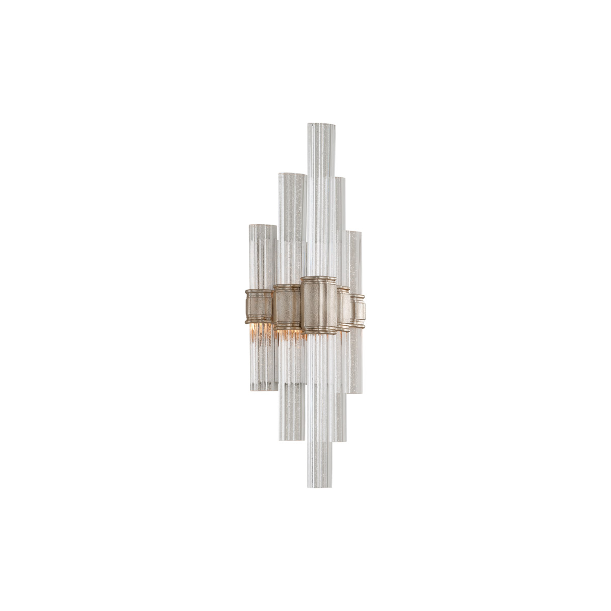 Corbett Lighting 236-11-WSL Viola LED 7 inch Modern Silver Leaf ADA Wall Sconce Wall Light in 20.00