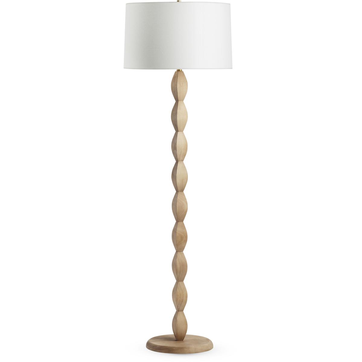 FlowDecor 4617 Manor 64 inch 150.00 watt Brown Floor Lamp Portable Light