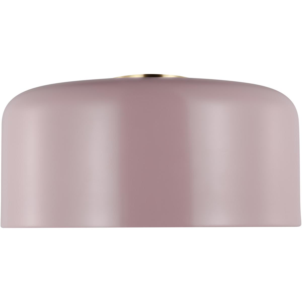Visual Comfort Studio Collection 7705401-136 Malone 1 Light 15.75 inch Rose Ceiling Flush Mount Ceiling Light