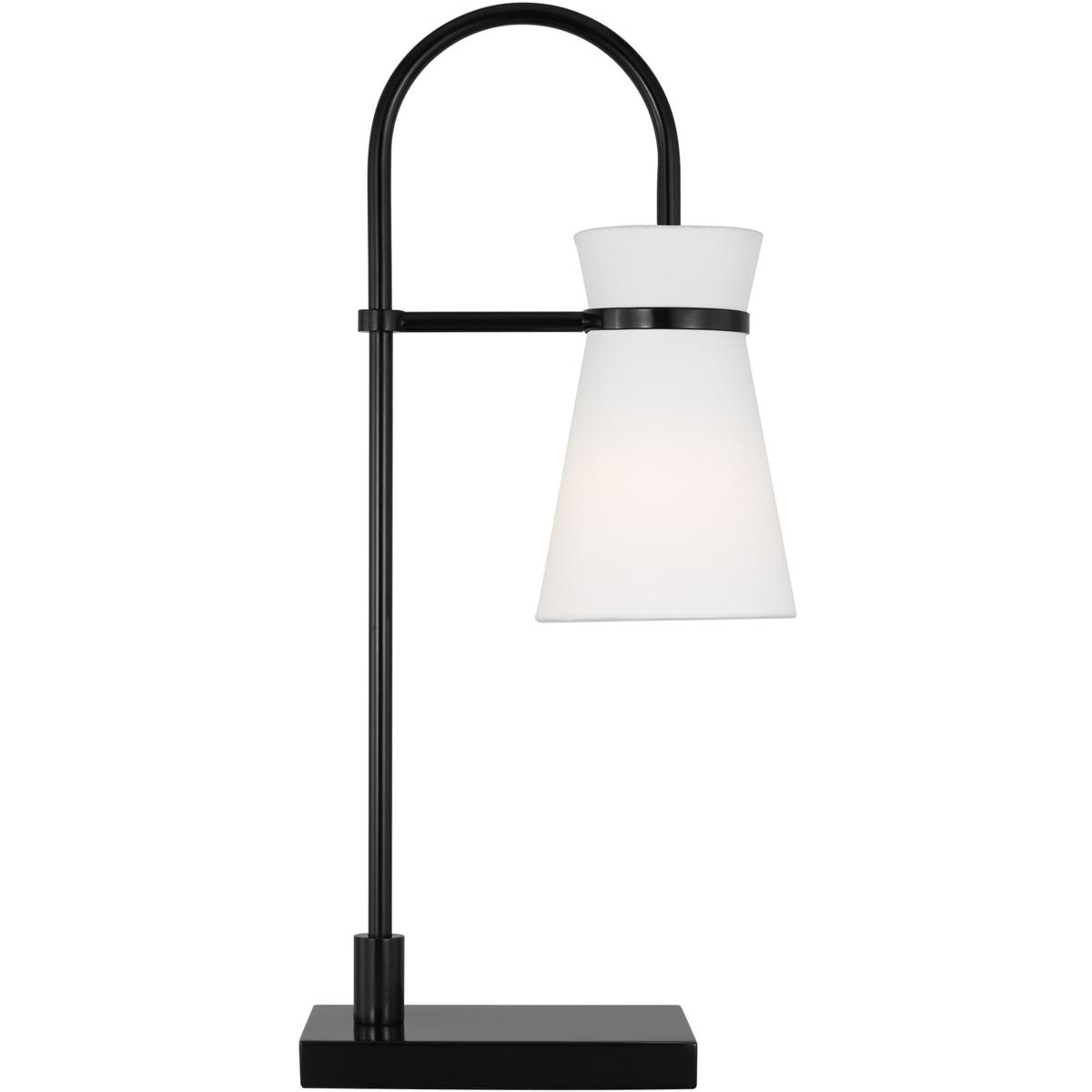 Visual Comfort Studio Collection DJT1081MBK1 Drew & Jonathan Binx 23 inch 9 watt Midnight Black Table Lamp Portable Light