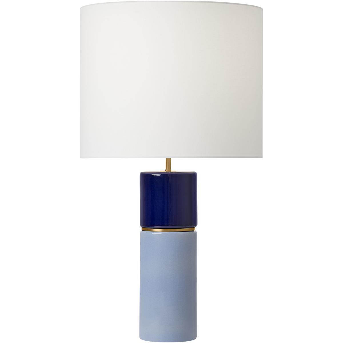 Visual Comfort Studio Collection KST1101CPB1 kate spade new york Cade 29 inch 9 watt Polar Blue Table Lamp Portable Light